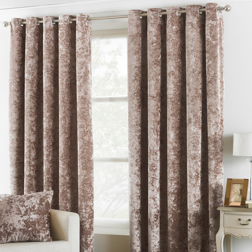 Verona Eyelet, Oyster - Ready Made Curtains - Image 3